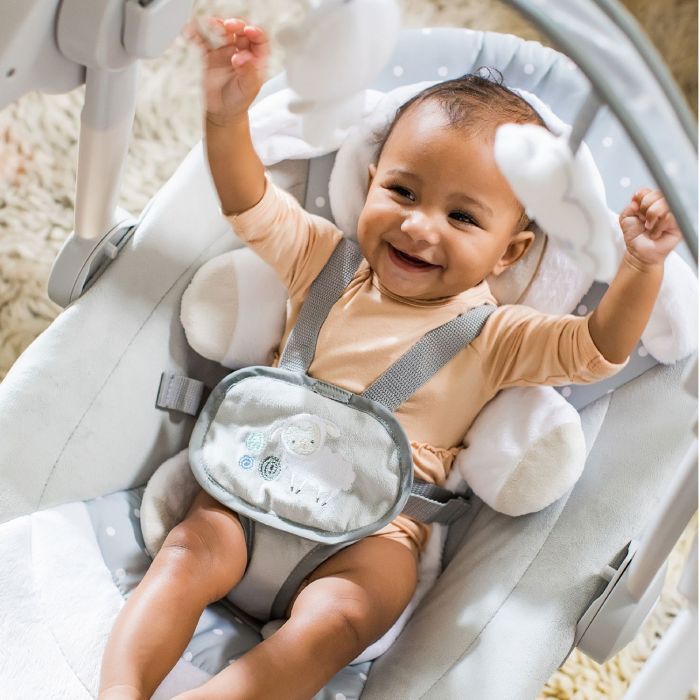 Кресло-качалка Ingenuity Comfort 2 Go – Cuddle Lamb (12184) изображение 12