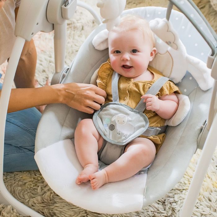Кресло-качалка Ingenuity Comfort 2 Go – Cuddle Lamb (12184) изображение 4