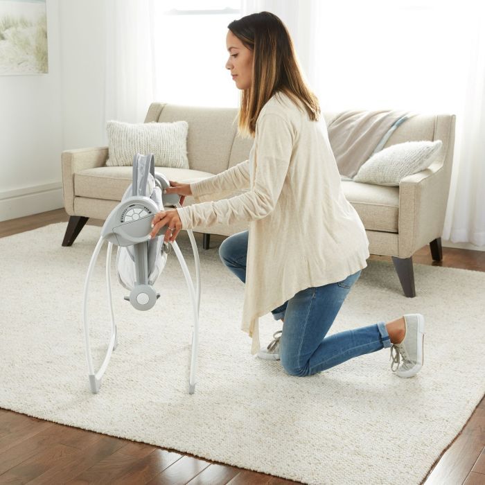 Кресло-качалка Ingenuity Comfort 2 Go – Cuddle Lamb (12184) изображение 7
