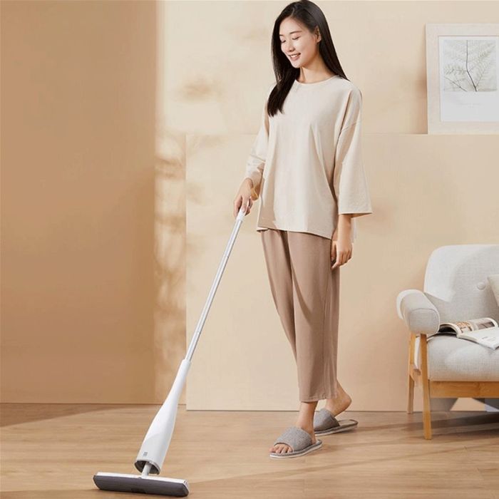 Швабра Xiaomi Blue Fish Sponge Mop White Для сухой и влажной уборки (PU03A) изображение 5