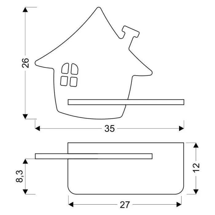 Світильник Candellux HOUSE (21-85214) зображення 2