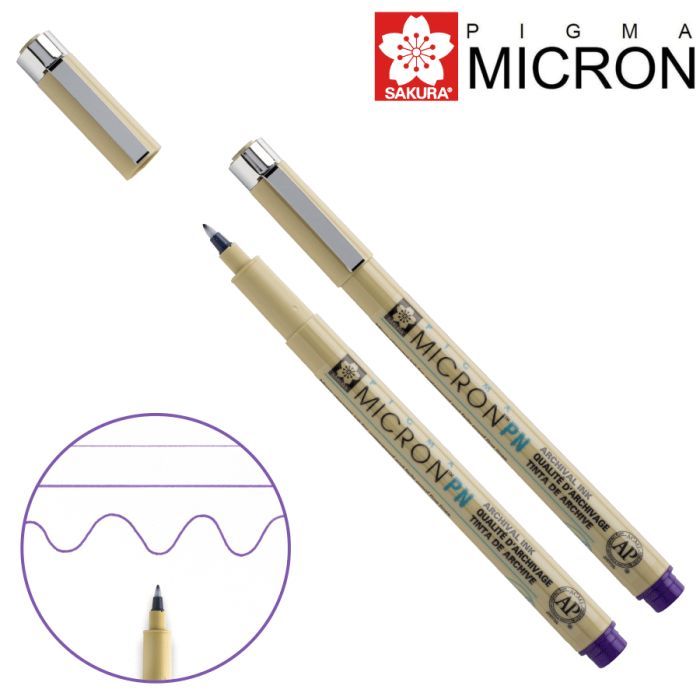 Лайнер Sakura PIGMA MICRON PN Пурпуровий (0.4-0.5мм) (084511307193)