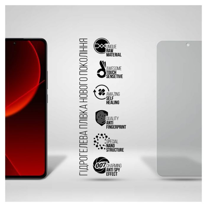 Плівка захисна Armorstandart Anti-spy Xiaomi 13T 5G (ARM69544) зображення 2