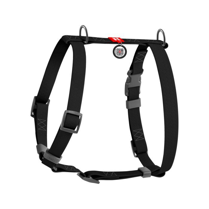 Шлея для собак WAUDOG Waterproof Н-подібна анатомічна М помаранчева (32814) зображення 2