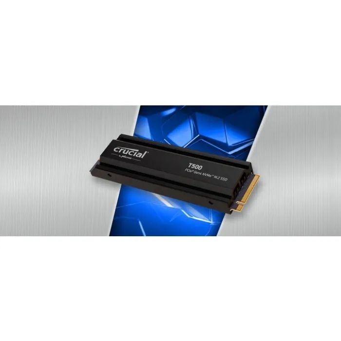 Накопитель SSD M.2 2280 2TB T500 Heatsink Micron (CT2000T500SSD5) изображение 3