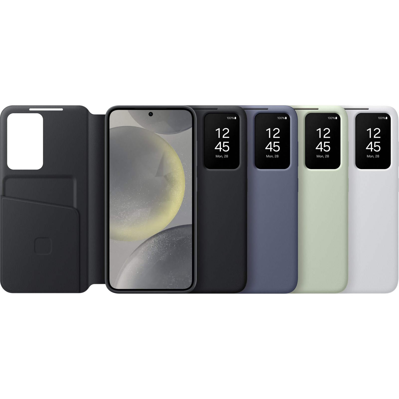 Чохол до мобільного телефона Samsung Galaxy S24 (S921) Smart View Wallet Case Black (EF-ZS921CBEGWW) зображення 7
