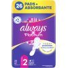 Гигиенические прокладки Always Platinum Super Размер 2 26 шт. (8001841913841) изображение 2