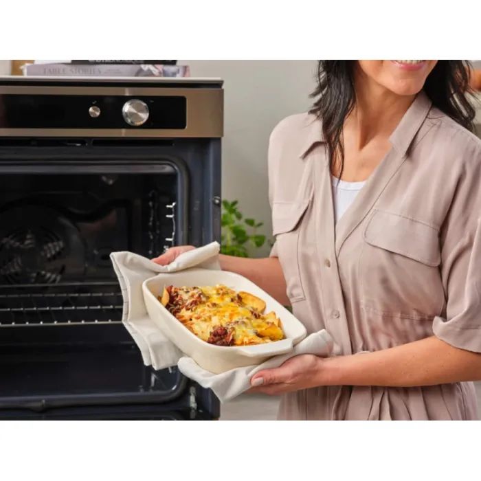 Форма для выпечки KitchenAid з кришкою керамогранітна 0,9 л Кремова (CC006105-001) изображение 6