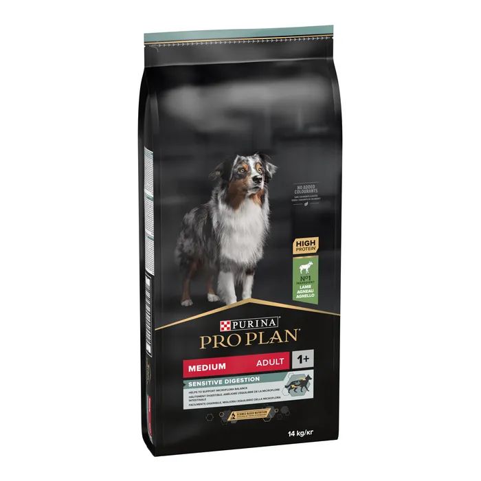 Сухий корм для собак Purina Pro Plan Medium з чутливим травленням (ягня) 14 кг (7613035214774) зображення 3