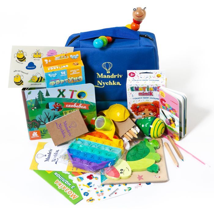 Игровой набор MandrivNychka для путешествий для детей 2-3 лет (4823071660296) изображение 2