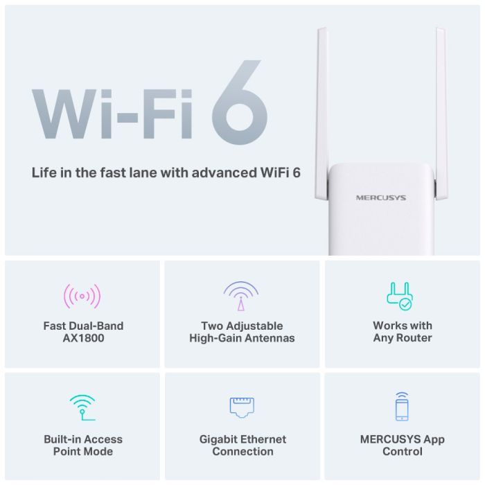Ретранслятор Mercusys ME70X изображение 4