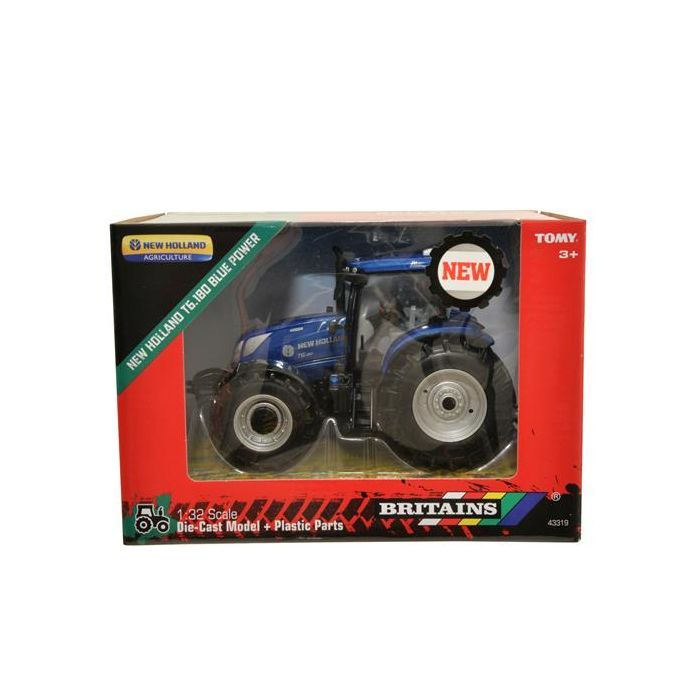 Спецтехніка Britains Трактор New Holland T6.180 Blue Power 1:32 (43319) зображення 2