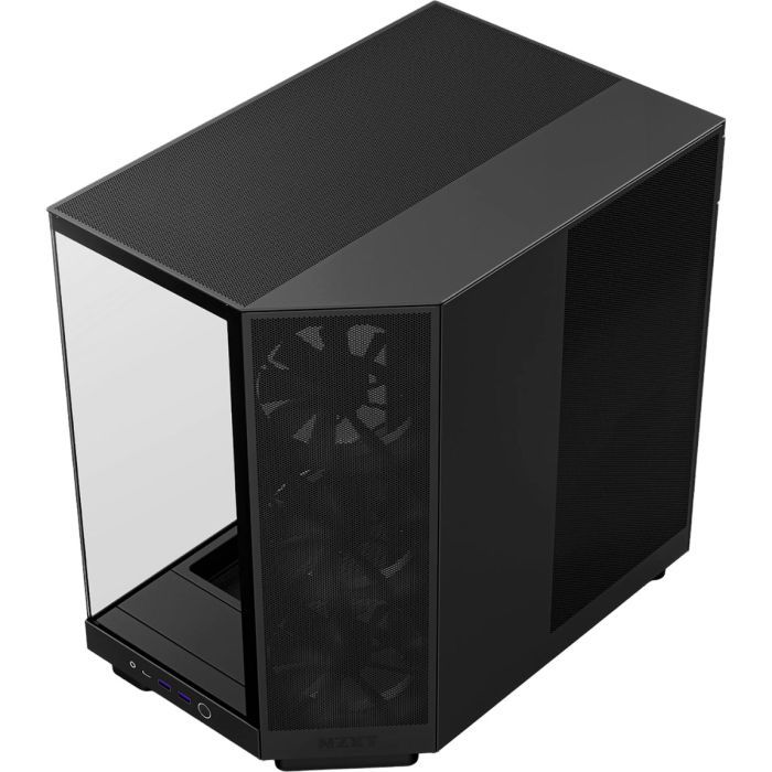 Корпус NZXT H6 Flow All Black (CC-H61FB-01) изображение 2