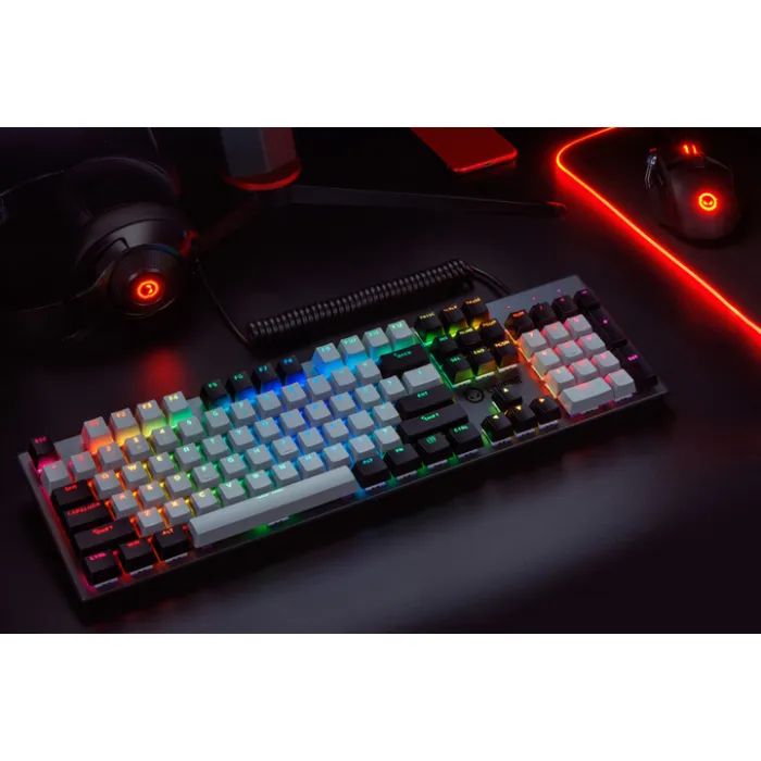 Клавиатура Lorgar Azar 514 RGB USB UA Black (LRG-GK514B-UA) изображение 11