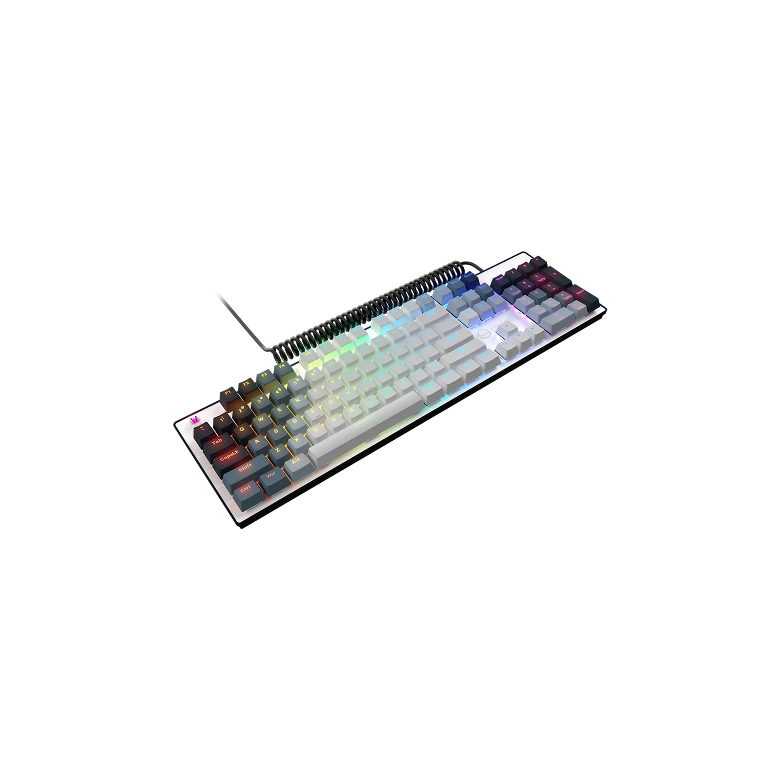 Клавіатура Lorgar Azar 514 RGB USB UA White (LRG-GK514W-UA) зображення 2