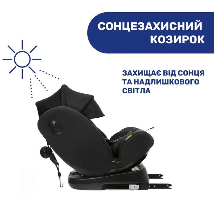 Автокресло Chicco Unico Evo i-Size Air Черное (8058664167326) (87031.72) изображение 12