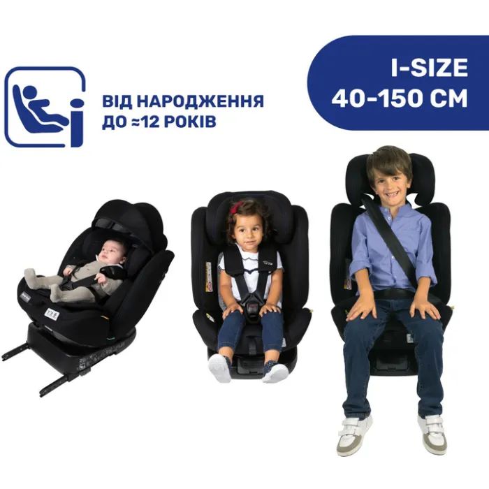 Автокресло Chicco Unico Evo i-Size Air Черное (8058664167326) (87031.72) изображение 3