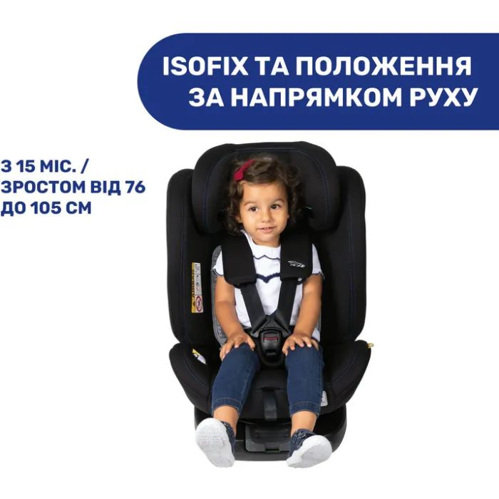 Автокресло Chicco Unico Evo i-Size Air Черное (8058664167326) (87031.72) изображение 6