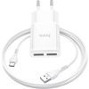 Зарядное устройство HOCO C88A White (6931474749550)