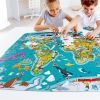 Пазл Hape гра Карта світу 105 елементів (E1626) зображення 4