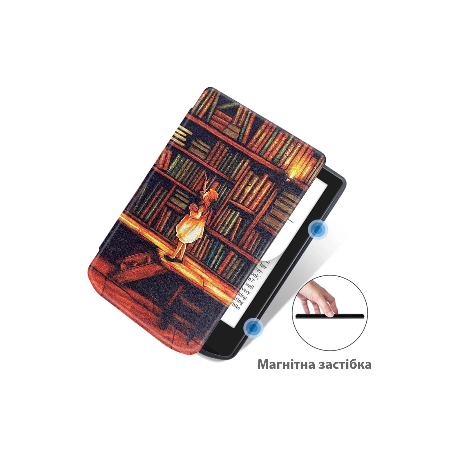 Чехол для электронной книги BeCover Smart Case PocketBook 629 Verse / 634 Verse Pro 6" Red (710979) изображение 5