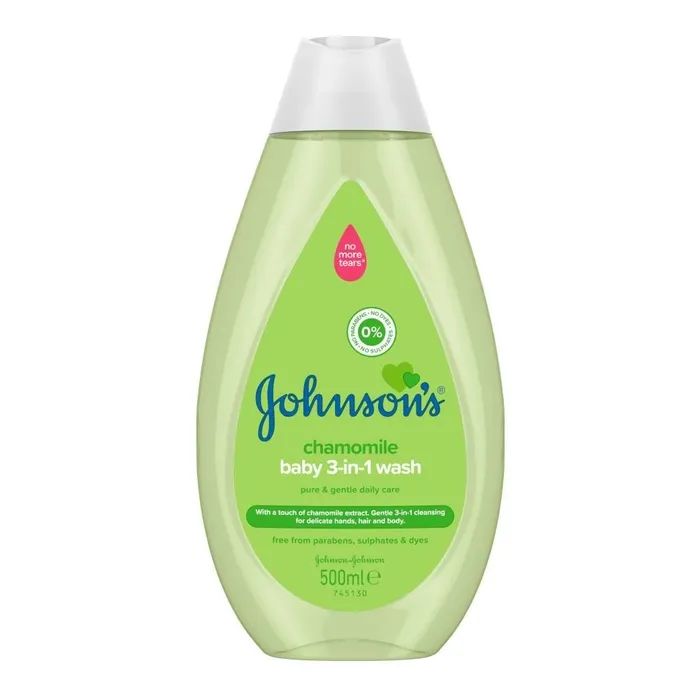 Детский шампунь Johnson’s baby м`який, 500 мл (3574669909518)