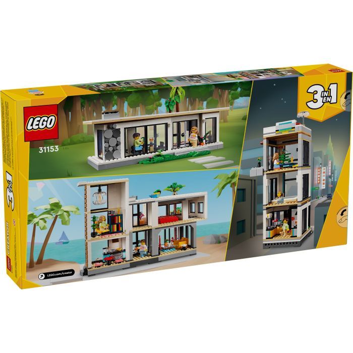 Конструктор LEGO Creator Сучасний будинок (31153) зображення 8