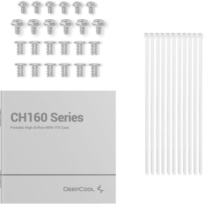 Корпус Deepcool CH160 White (R-CH160-WHNGI0-G-1) изображение 11