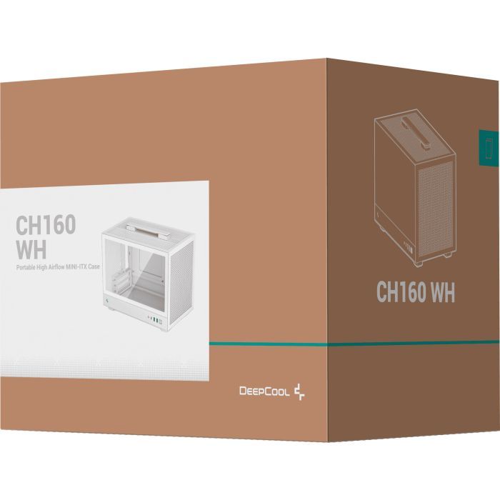 Корпус Deepcool CH160 White (R-CH160-WHNGI0-G-1) изображение 12