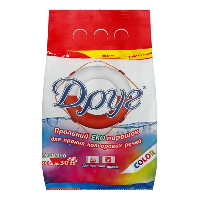 Пральний порошок Друг Color 1.5 кг (4820023366480)