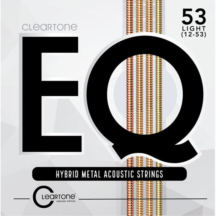 Струны для гитары Cleartone EQ Hybrid Metal Acoustic Light (12-53) (7812)