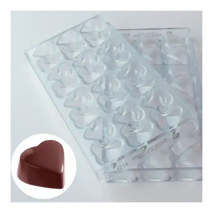 Форма для шоколада Chocolate World Серце 33x31x15 мм 11 г (1417 CW) изображение 2