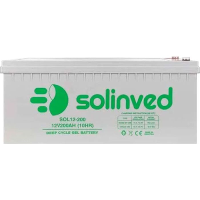 Батарея к ИБП Solinved 12V-200Ah, GEL (SLG200-12) изображение 2