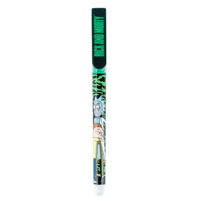 Ручка гелевая Kite пиши-стирай Rick and Morty синяя, 2 шт в пенале (RM24-069) изображение 4