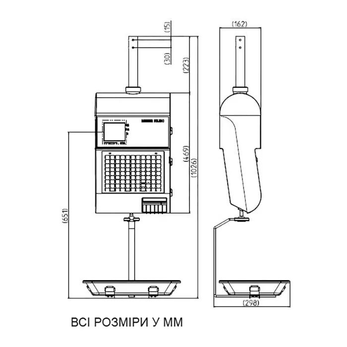 Ваги Mettler Toledo bPLus H2 підвісні (30526534) зображення 4