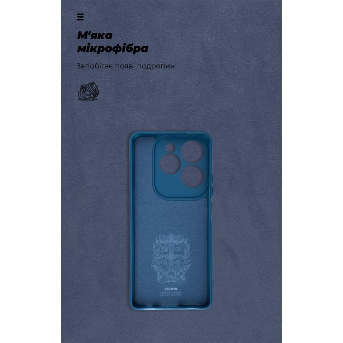Чехол для мобильного телефона Armorstandart ICON Infinix Hot 40 Camera cover Black (ARM79055) изображение 4
