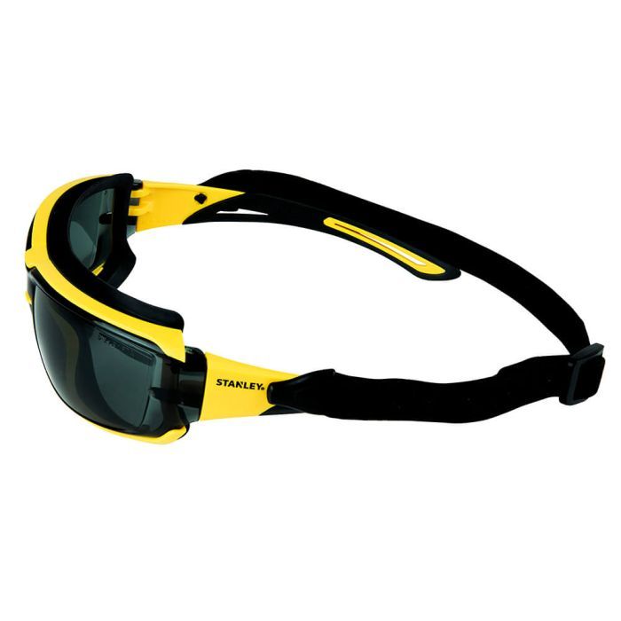 Захисні окуляри Stanley Rubber Gasket, тоновані, полікарбонатні, з м'якими гумовими дужками (SYE15-21D) зображення 4