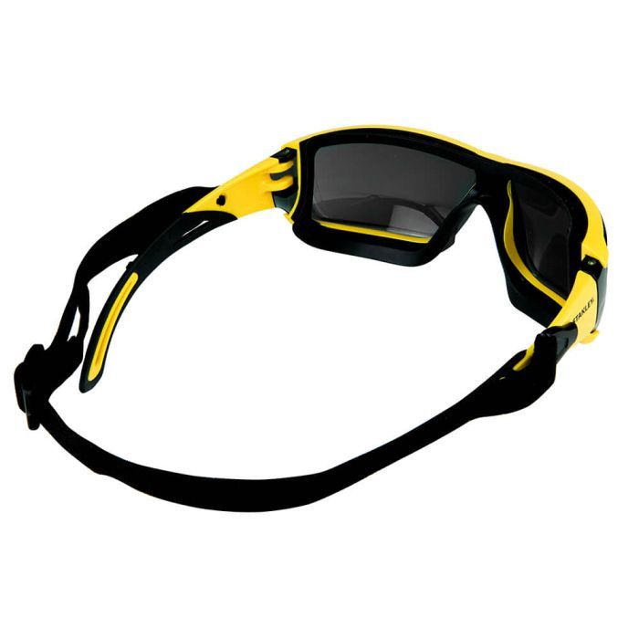 Захисні окуляри Stanley Rubber Gasket, тоновані, полікарбонатні, з м'якими гумовими дужками (SYE15-21D) зображення 5