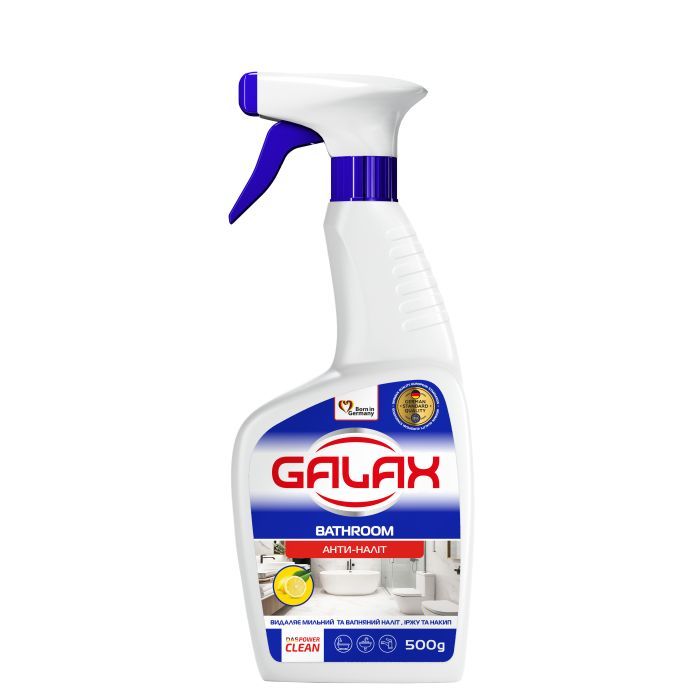 Спрей для чистки ванн Galax das PowerClean Анти-налет 500 г (4262396145833)