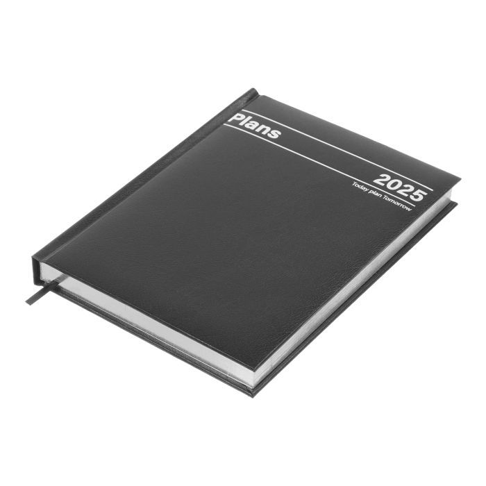 Еженедельник Buromax датированный 2025 STYLE, А5 черный (BM.21120-01) изображение 2