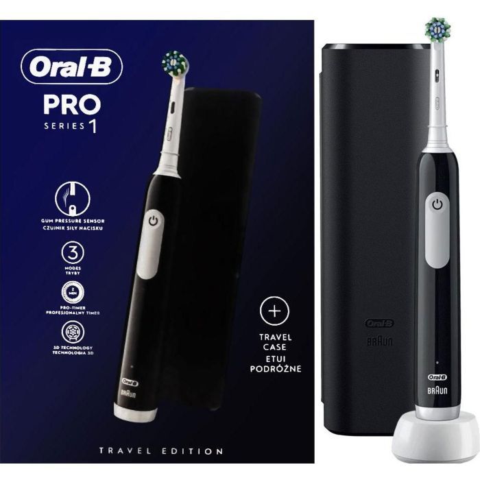 Електрична зубна щітка Oral-B D305.513.3X Black зображення 2