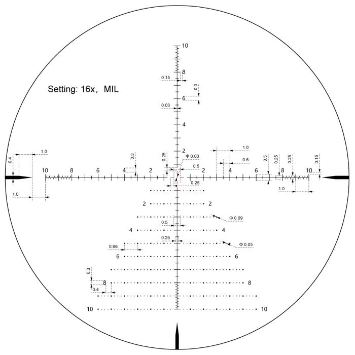 Оптический прицел Vector Optics Taurus 4-32x56 (34mm) illum. SFP ED (SCOL-56) изображение 12