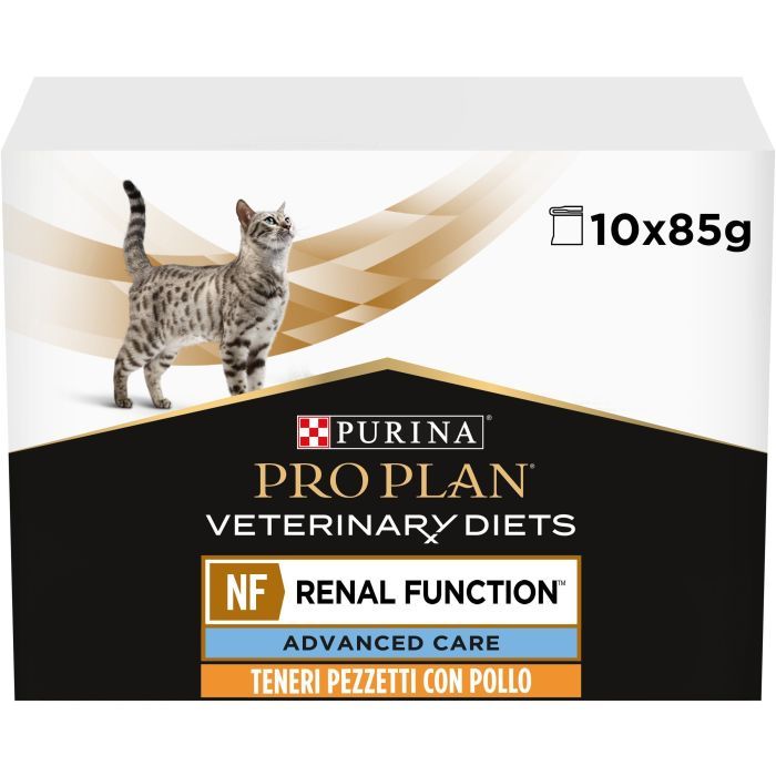 Влажный корм для кошек Purina Pro Plan Veterinary Diets NF Renal Function Advanced Care При патологии почек С курицей 10 x 85 г (7613287873644)