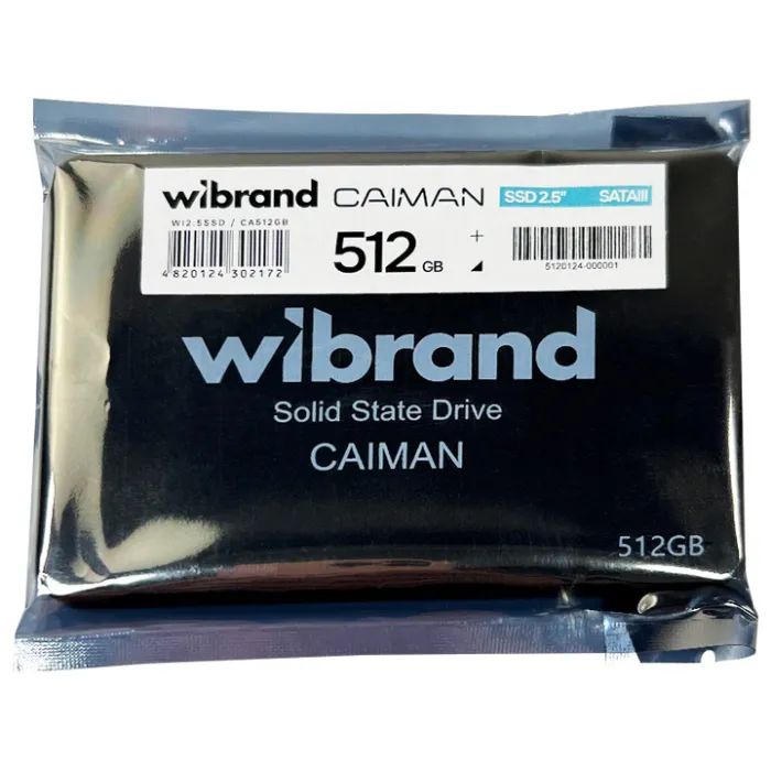 Накопичувач SSD 2.5" 256GB Caiman Wibrand (WI2.5SSD/CA256GB) зображення 3