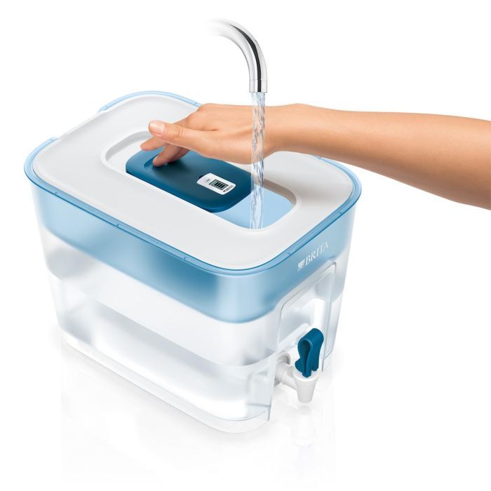 Фільтр-глечик Brita MXPro 8.2л (5.2л очищеної води) з фільтр-картриджем, синій (1052805) зображення 2