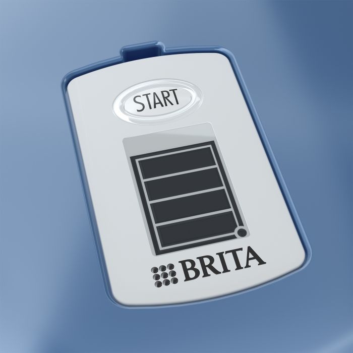 Фільтр-глечик Brita MXPro 8.2л (5.2л очищеної води) з фільтр-картриджем, синій (1052805) зображення 4