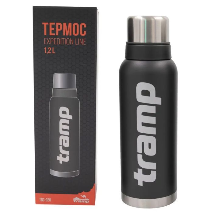 Термос Tramp Expedition Line 1.2 л Grey (UTRC-028-grey) изображение 3