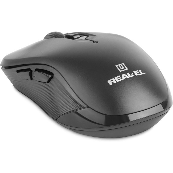 Мышка REAL-EL RM-331W Wireless Black (EL123200044) изображение 3