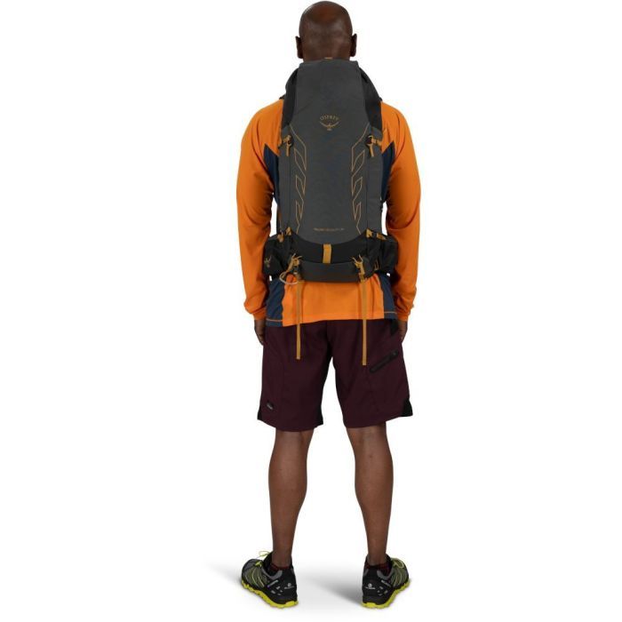 Рюкзак туристичний Osprey Talon Velocity 30 dark charcoal/tumbleweed yellow - L/XL - чорний (009.3542) зображення 5