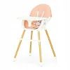 Стілець для годування Ecotoys 2 в 1 SMART Pink (HA-004 PINK) зображення 3